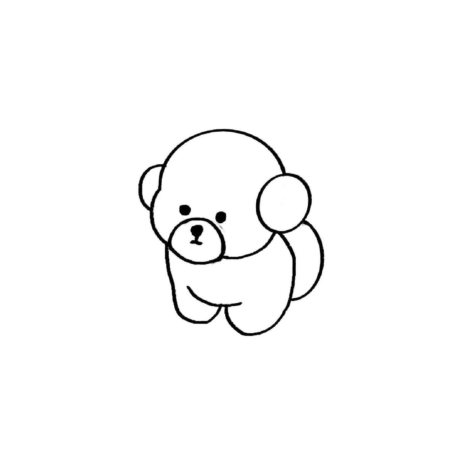 比熊盲盒:半永久紋身
