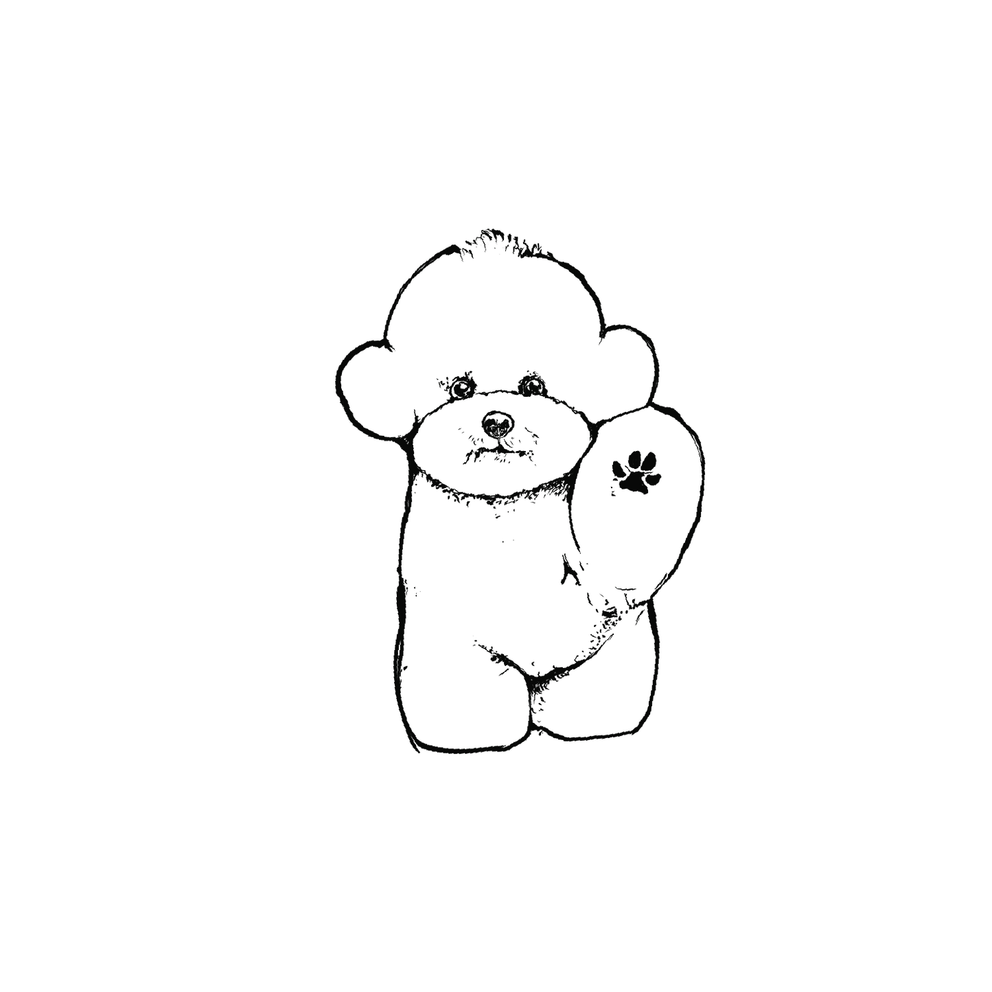 比熊盲盒:半永久紋身