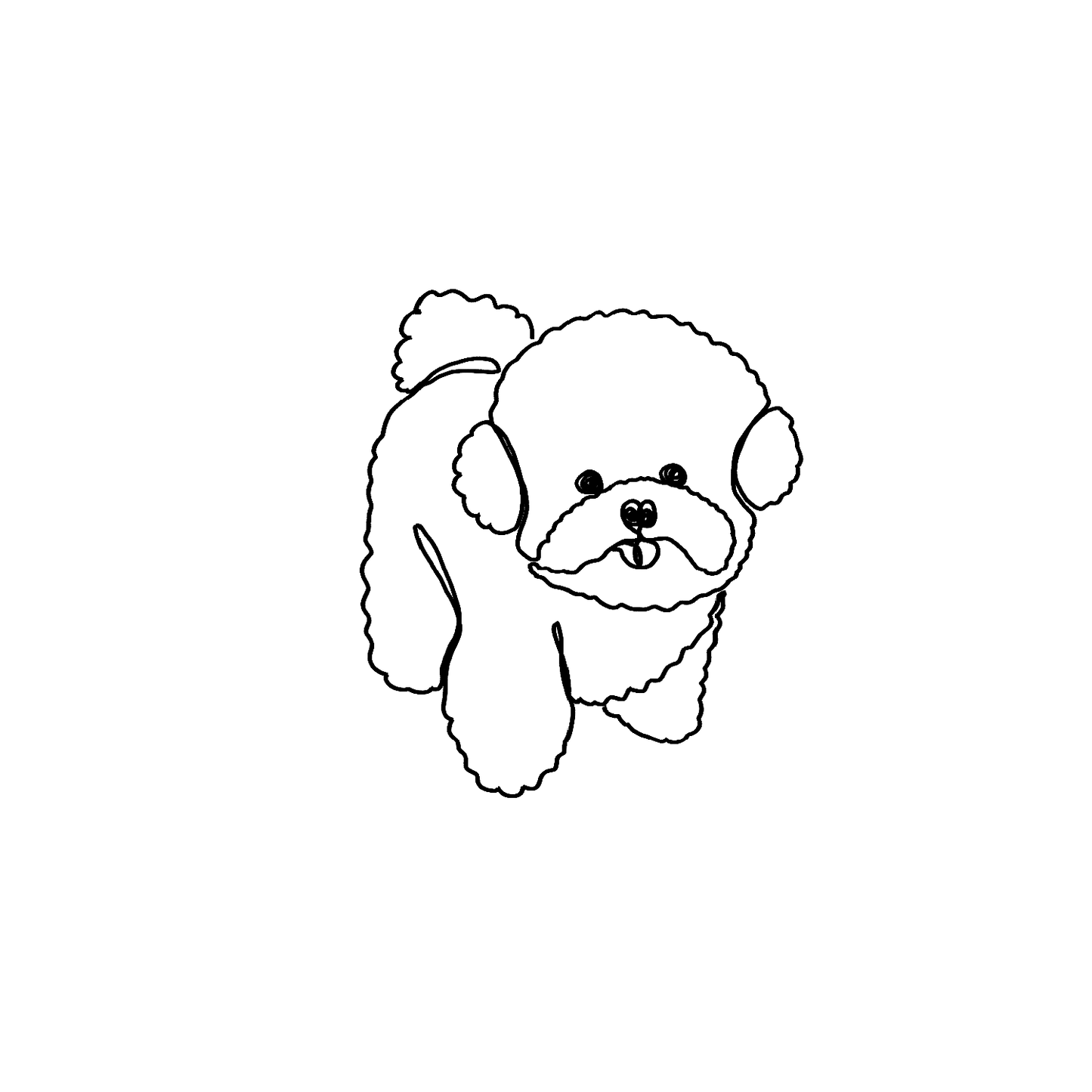 比熊盲盒:半永久紋身