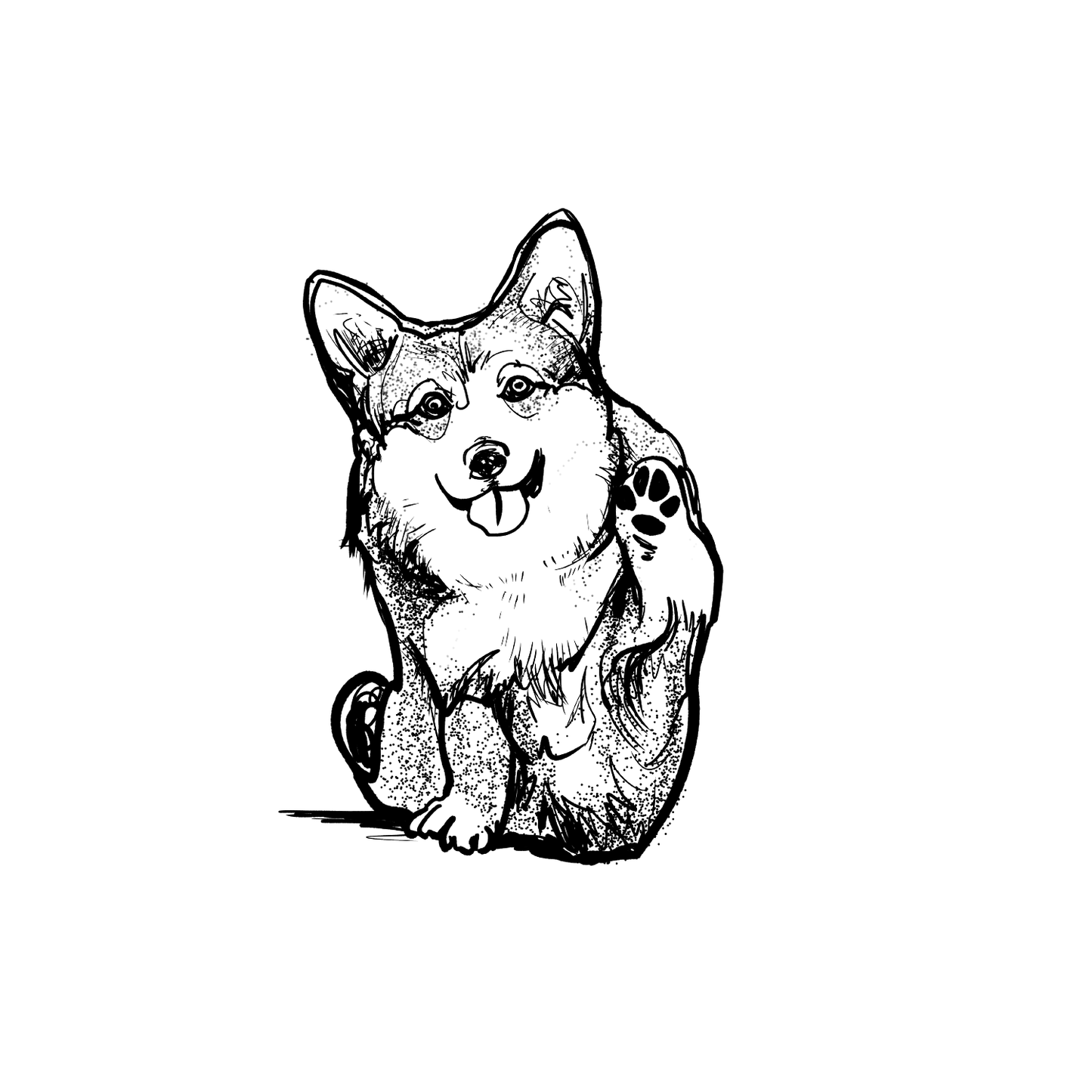 柯基盲盒:半永久紋身