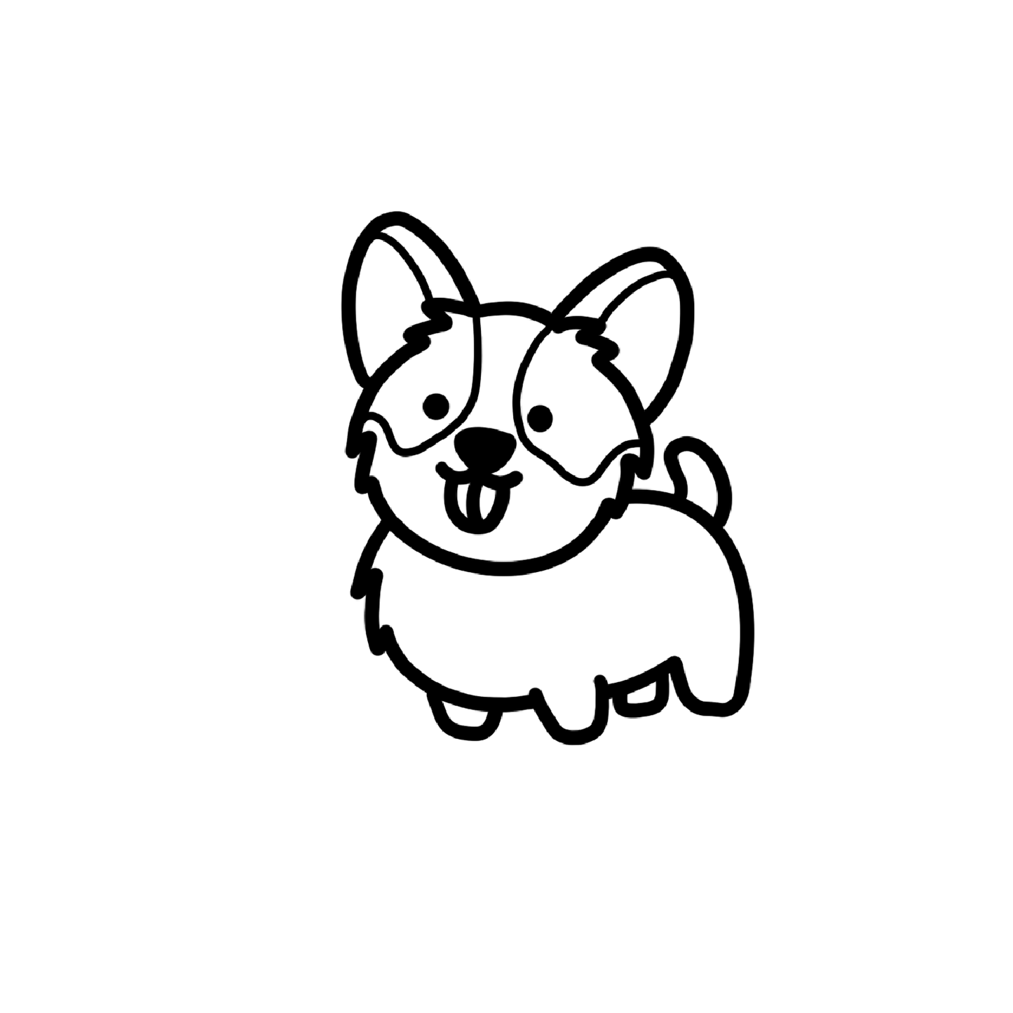 柯基盲盒:半永久紋身
