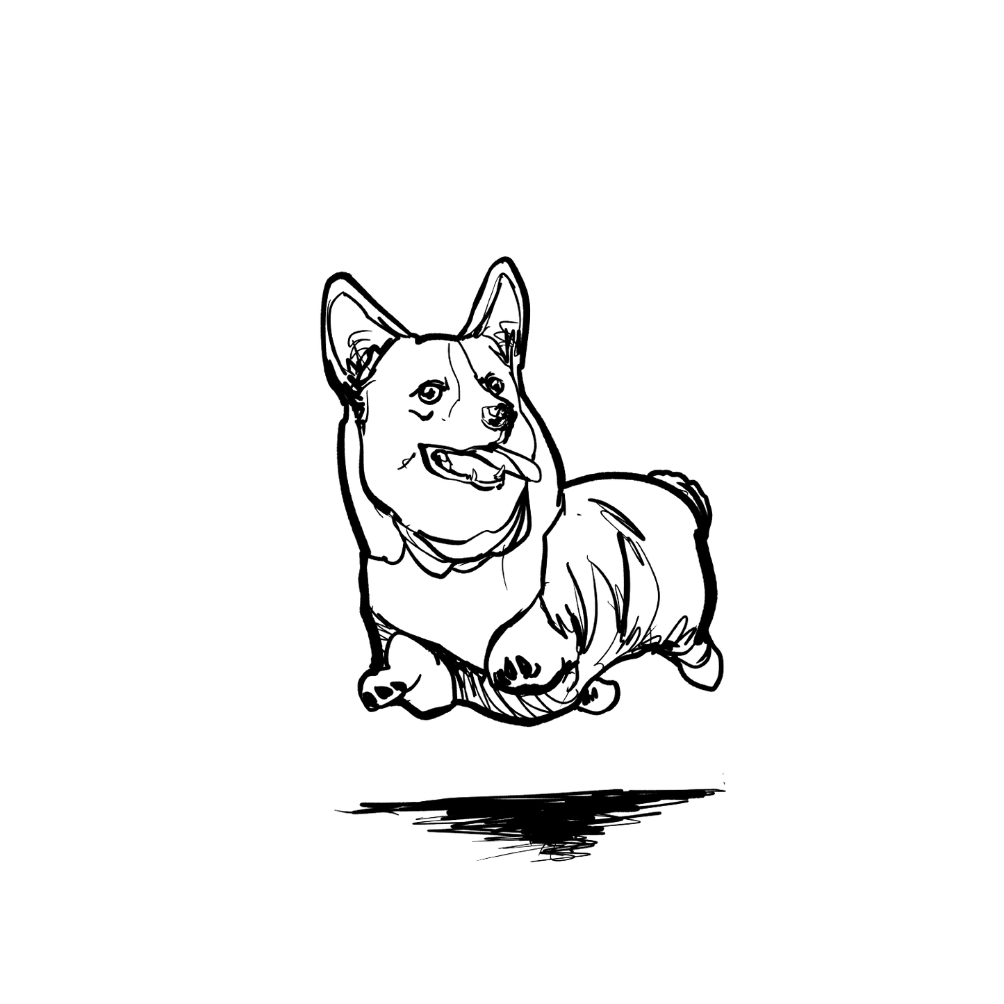 柯基盲盒:半永久紋身