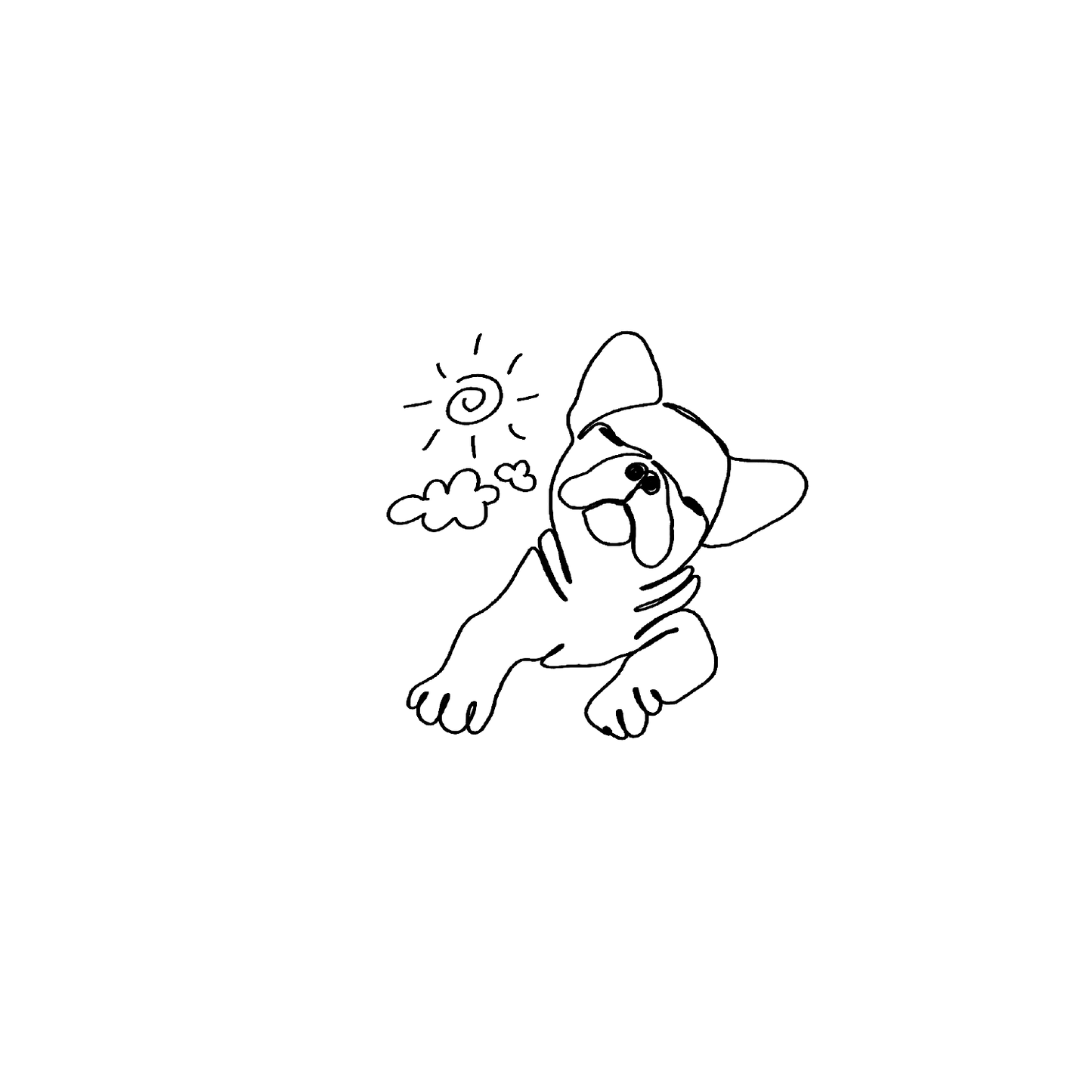 Frenchie 盲盒:半永久紋身