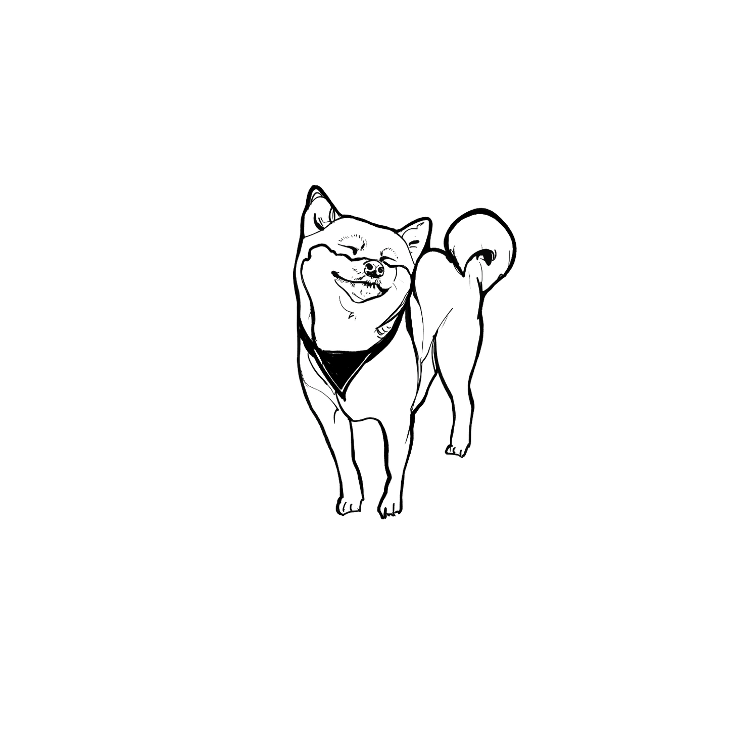 柴犬盲盒:半永久紋身