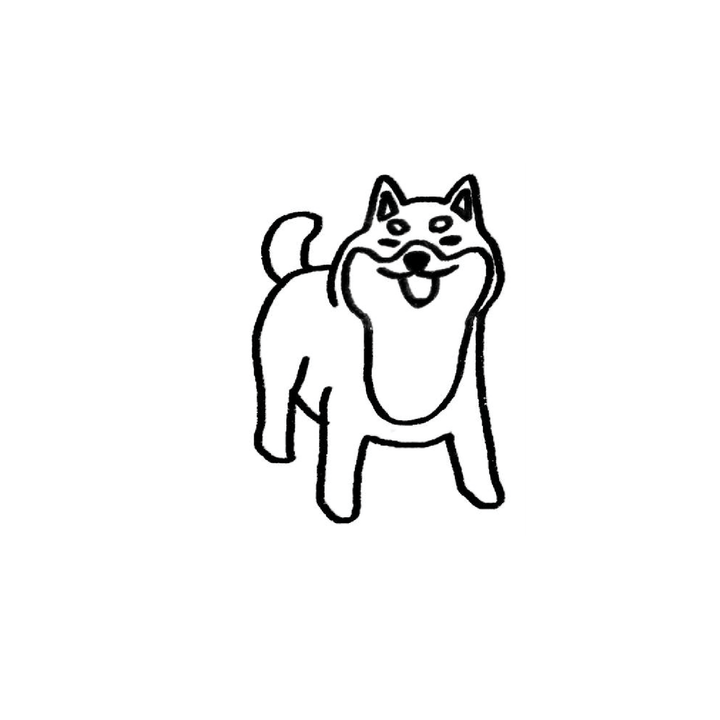 柴犬盲盒:半永久紋身