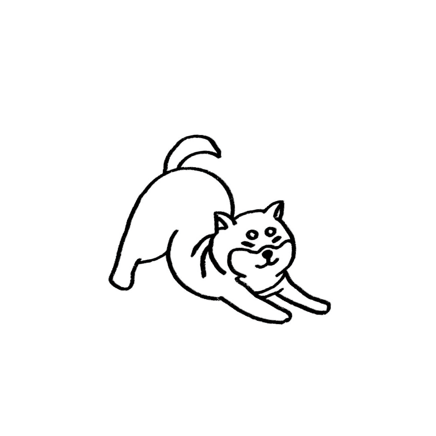 柴犬盲盒:半永久紋身