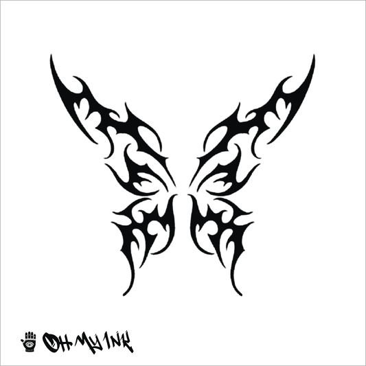 Butterfly Art (Neo-Tribal Butterfly)
