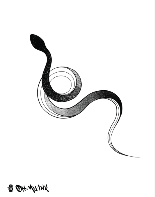 Snake (Thin line)