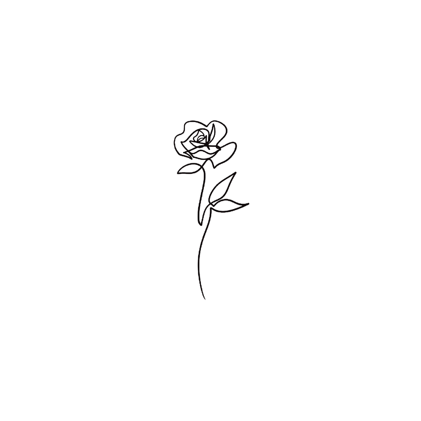 Line Rose 4