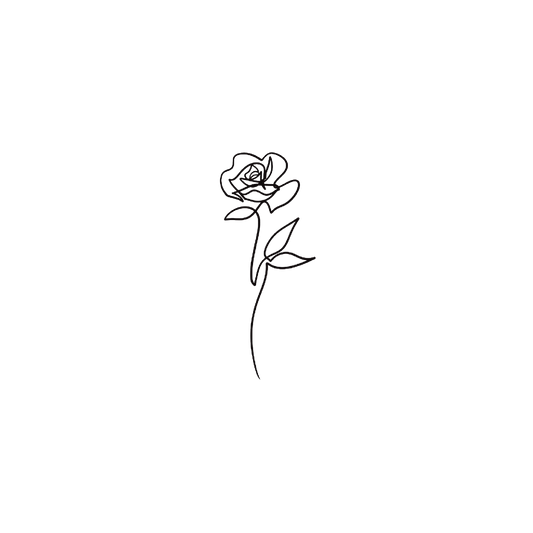 Line Rose 4