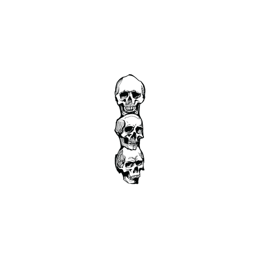 Skull Art (3 Skulls)