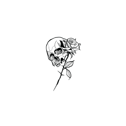 Skull Art (Skull x Rose)