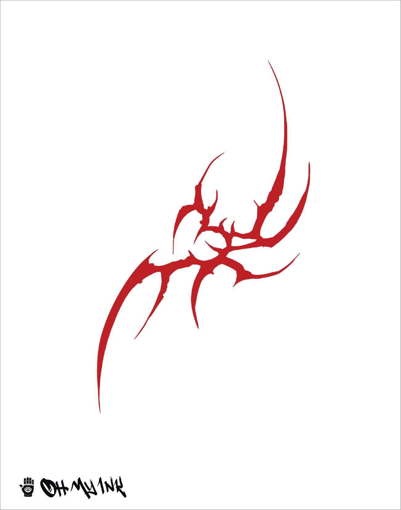 Red sigil